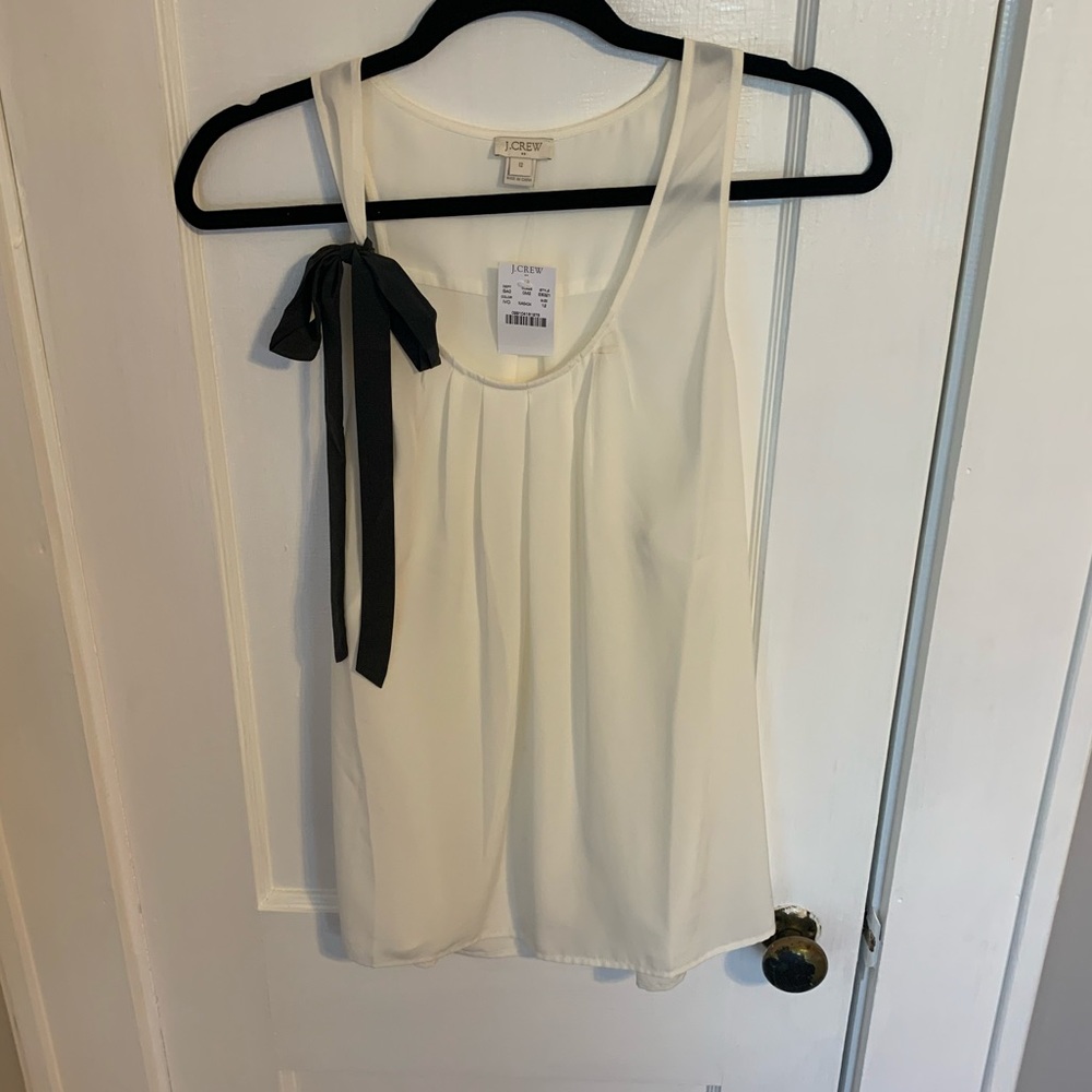 J. Crew Tank Too with Bow